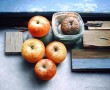 appels op vensterbank (1) Kunstwerk appels op vensterbank (1)