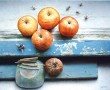 appels met bijen en hommel Kunstwerk appels met bijen en hommel