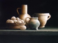 stilleven met potten stilleven met potten