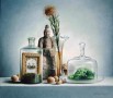stilleven met boedha Kunstwerk stilleven met boedha