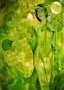 Groene Nacht Kunstwerk  Groene Nacht