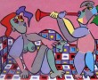 De liefde toegefloten Kunstwerk De liefde toegefloten