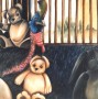 vreemde vogel Kunstwerk vreemde vogel