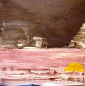 Compositie met geel, blauw en groen Compositie met geel, blauw en groen