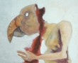 mythologische vogel Kunstwerk mythologische vogel