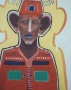 Javaan met grote oren Kunstwerk Javaan met grote oren