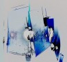 donker licht Kunstwerk donker licht