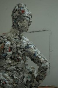Figuur, geen titel, rug Figuur, geen titel, rug