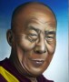 Kunstwerk dalai lama