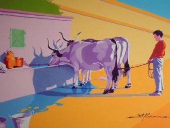 boy and thirsty oxen boy and thirsty oxen