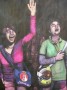 Put your hands up in the air Kunstwerk Put your hands up in the air