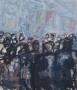 val van het communisme Kunstwerk val van het communisme