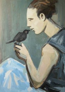 Girl with Bird Girl with Bird
