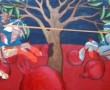 nostalgie om eerlijk gevecht Kunstwerk nostalgie om eerlijk gevecht