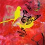 Red Flys 1 Kunstwerk Red Flys 1