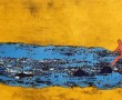 door waden Kunstwerk door waden