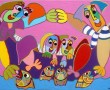 Familie-uitje Kunstwerk Familie-uitje