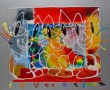 Drie eenheid  Kunstwerk Drie eenheid