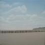((138) strand van Zeeland Kunstwerk ((138) strand van Zeeland