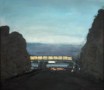 A12 bij avond (Zoetermeer) Kunstwerk A12 bij avond (Zoetermeer)
