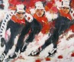 Schaatsers Kunstwerk Schaatsers