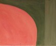 Roze cirkel Kunstwerk Roze cirkel