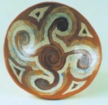 schaal / terracotta ingelegd schaal / terracotta ingelegd