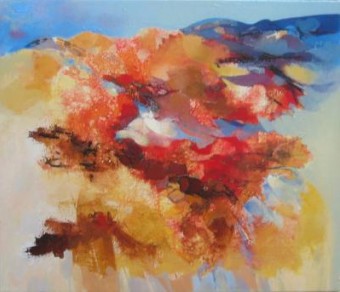 S 74.  Zonnig landschap S 74.  Zonnig landschap