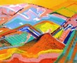 Berglandschap 2 Kunstwerk Berglandschap 2