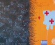 WILDFIRE (5) GREECE Kunstwerk WILDFIRE (5) GREECE