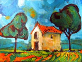Kerk-hut Frankrijk Kerk-hut Frankrijk