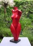 Vrouwentorso rood Vrouwentorso rood