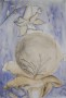 melancholische Blume Kunstwerk melancholische Blume