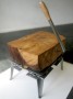 slachtblok Kunstwerk slachtblok
