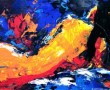 VROUW ORANJE Kunstwerk VROUW ORANJE