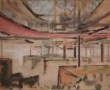 twee luik city world Kunstwerk twee luik city world
