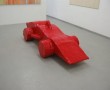 red sculpture Kunstwerk red sculpture