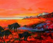 Toros de la Mancha 2 Kunstwerk Toros de la Mancha 2
