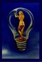 Gloeilamp 1 Kunstwerk Gloeilamp 1
