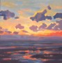 Avond op 't Wad Kunstwerk Avond op 't Wad
