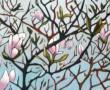 magnolia Kunstwerk magnolia