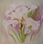 WITTE IRIS Kunstwerk WITTE IRIS