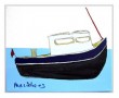 bootje klein Kunstwerk bootje klein