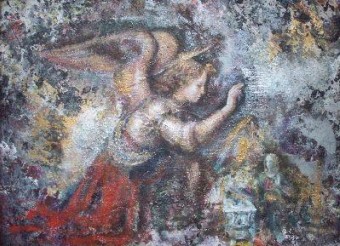 Angel study, inspired by Leonardo Angel study, inspired by Leonardo