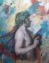 Angel study, inspired by Velasquez Kunstwerk Angel study, inspired by Velasquez