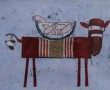 vogelverschrikker Kunstwerk vogelverschrikker