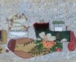 bonte bootjes Kunstwerk bonte bootjes