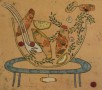 salade met vis Kunstwerk salade met vis