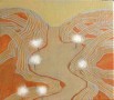 6 amandelboompjes Kunstwerk 6 amandelboompjes