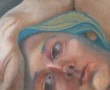 peinzend 2 Kunstwerk peinzend 2